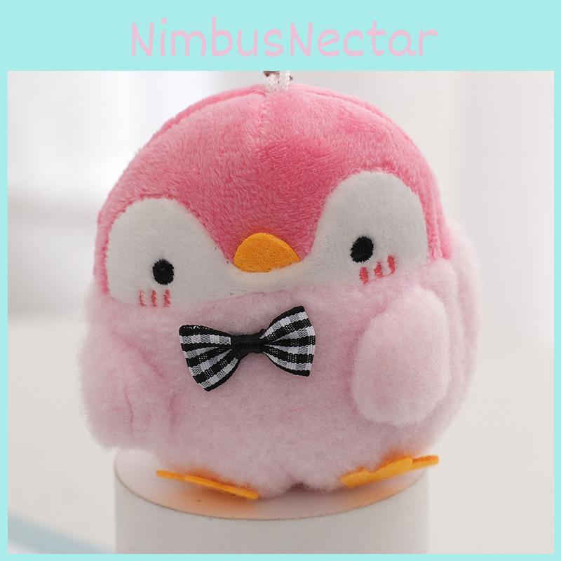 Niedlicher Kristall Superweicher Pinguin Plüsch Schlüsselanhänger Puppe Für Mode Taschen