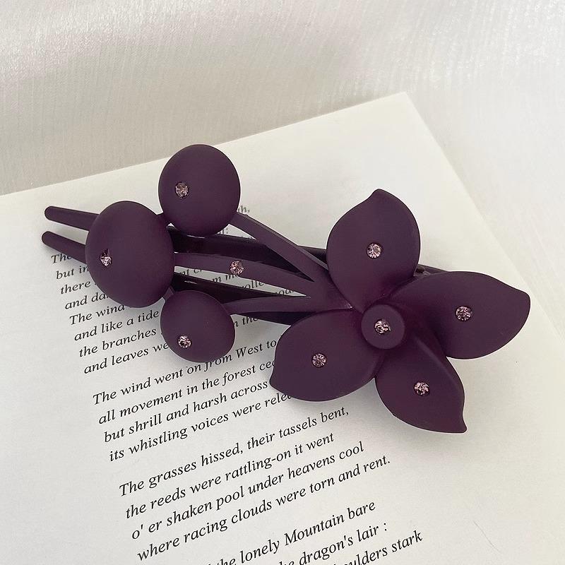 

Цветочные матовые заколки-клипсы «Утиный клюв»Заколки для затылкаЗавитки для волосЗажимы для волосФиксирующие волшебные инструментыКлипсыВерхние клипсыЗаколки для волос, Головной убор фиолетовый