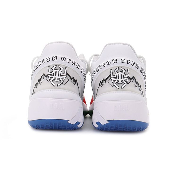 Adidas D.O.N. Issue #2 Big Kids Determination Over Negativity Kids Sneakers White Footwear-White Red G57969
