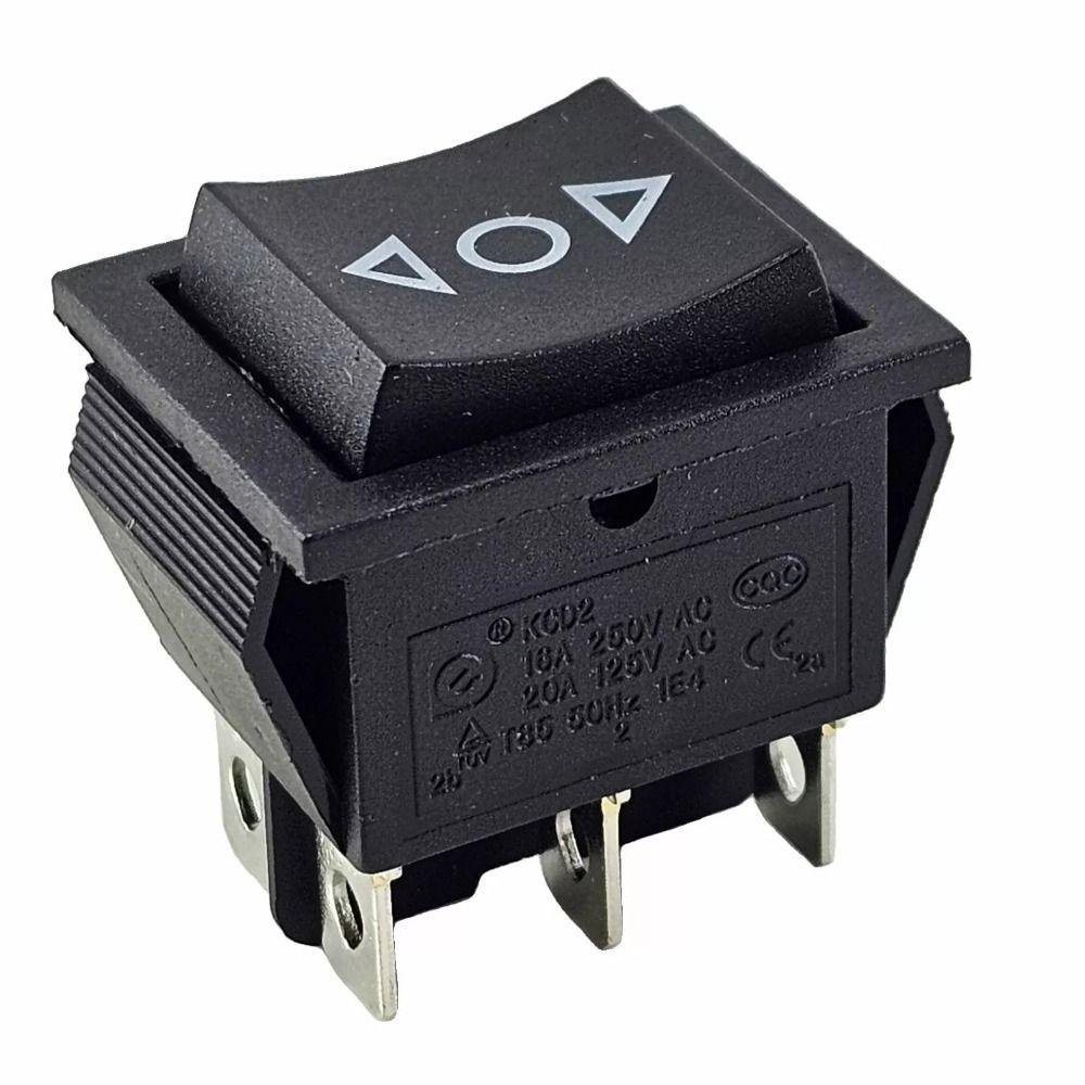 10pcs KCD4 Double Reset Switch High Current Push Button Switch  Household Appliances