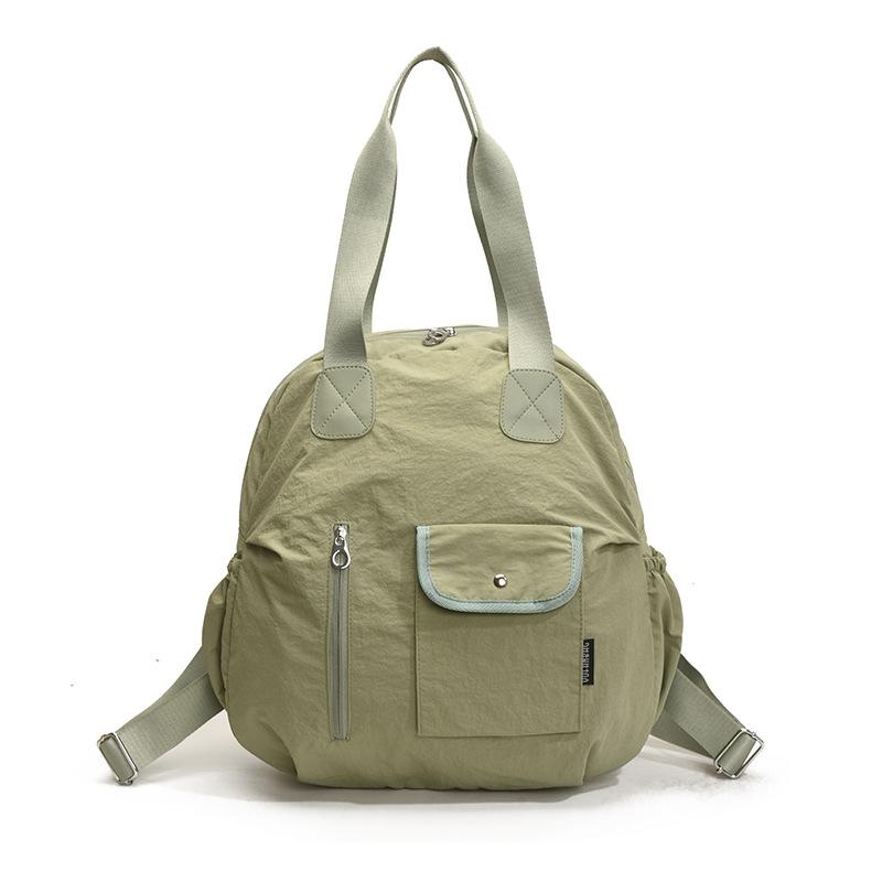 

Рюкзак большой вместимости женский 2025 лето новый корейская версия студенческий школьный рюкзак на плечо сумка-тоут трендовый дорожный рюкзак зелёный