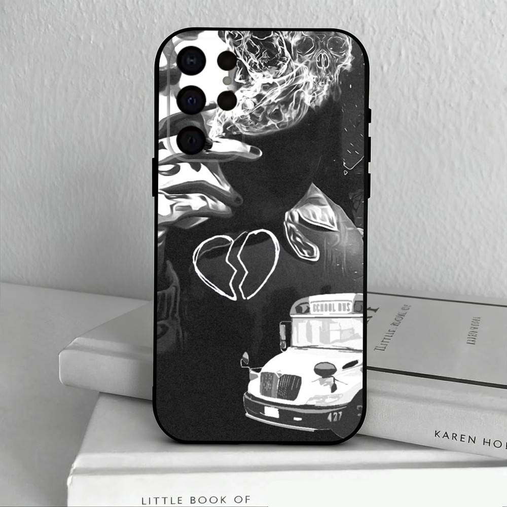 S-Star Shopping Lil Peep Handyhülle Für Samsung S25,S24,S21,S22,S23,S30,Ultra,S20,Plus,Andere Weiche Schwarze Hülle