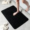 Popular Non-Slip Pebble Bathroom Mat for Toilet and Kitchen