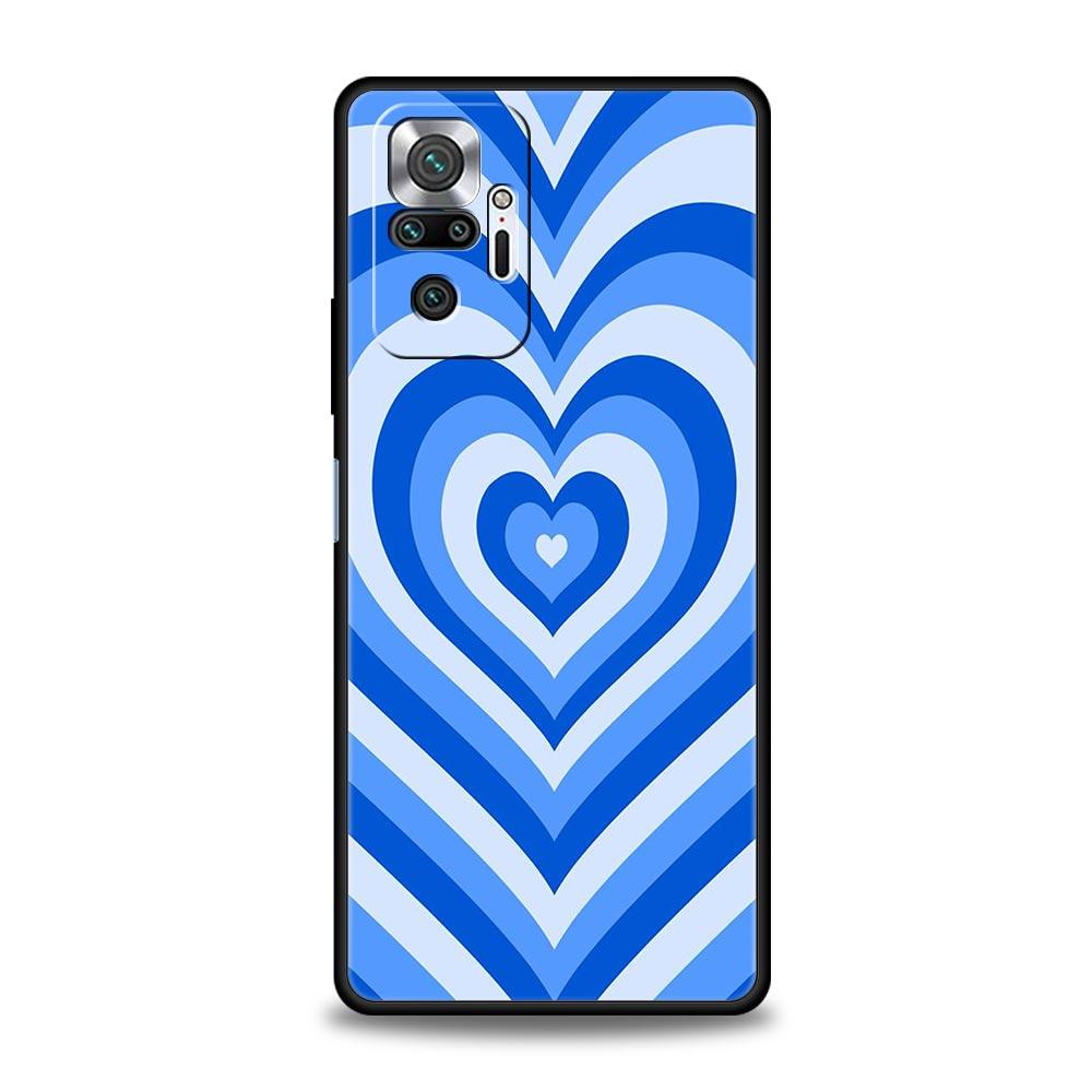 Latte Love Kaffee Buntes Herz Handyhülle Für Xiaomi Redmi Note 13 12 5G 11 10 Pro Plus 4G 9S 9 8 7 9T 13C 10C 9C 9A Hülle