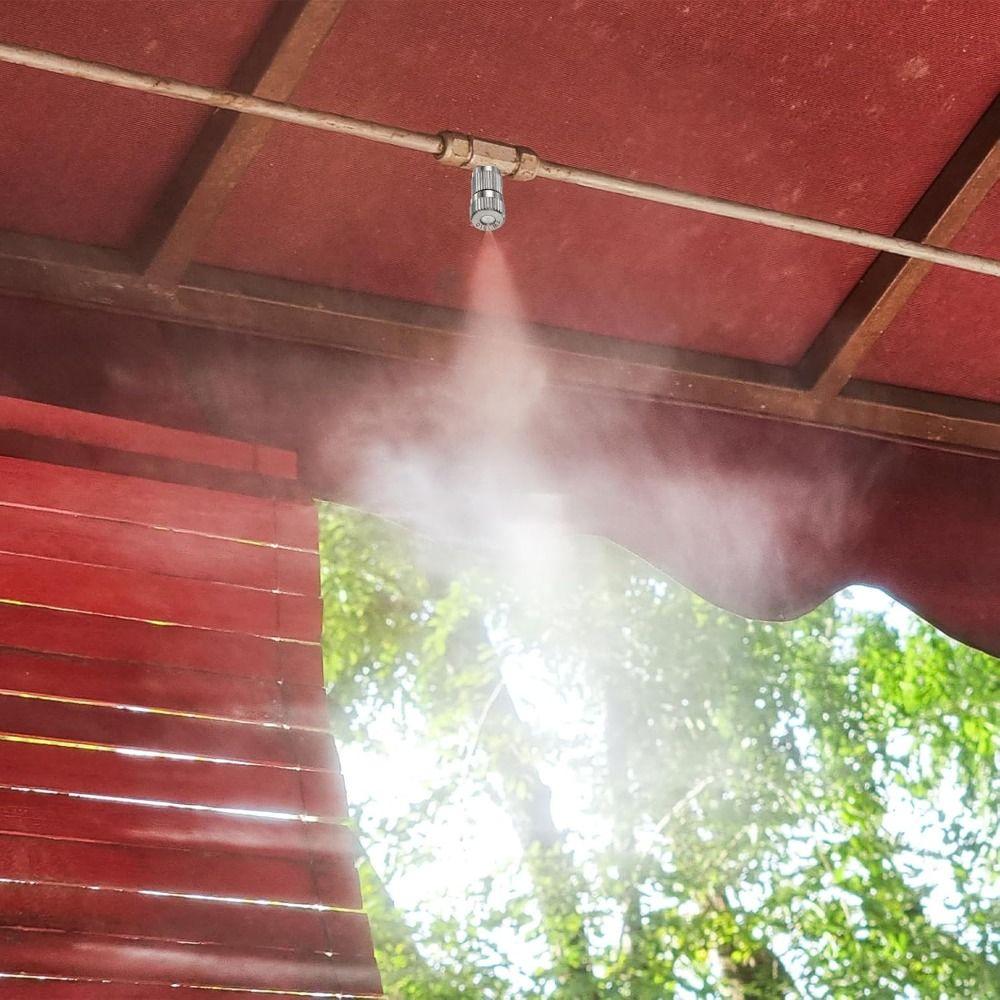 Brass Fog Spray Head 3/16 Inch Atomization Sprayer Durable Humidify Sprayer