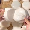 2Pcs Soft Slow Rising Fidget Toy Slow Rebound Yogurt Cake Squeeze Toy for Anxiety Relief And Stress Release Cute Desktop Ornament