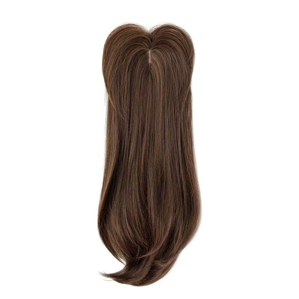 Ombre Kunsthaar Topper Clip-in Natürliche Topper Haarteile für Damen