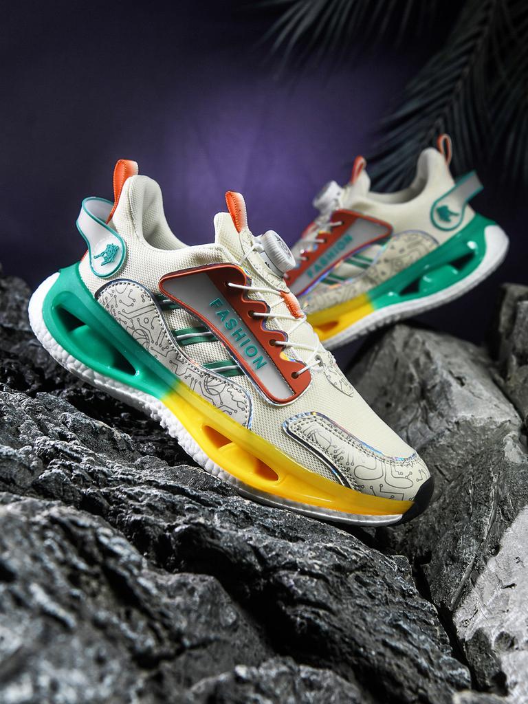 [New in summer] Ultra-light, breathable and shock-absorbing running sports shoes, casual fashion soft-soled mesh couples' and men's shoes