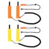 Retractable Ice Picks Kit Comfortable Grip Incisive Tip Ice Awls with Whistle for Fishing Skating Em