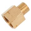 Practical Brass Fitting Accessory Adapter Brass 1/4\" Female NPT Replace 1/8" Male BSPT Replacement 1/8\" Male BSPT Straight