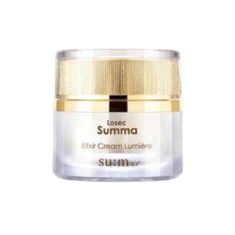 SUM37 LosecSumma Elixir Cream Lumiere 60ml – Brightening & Firming Anti-Aging Cream with Fermented Herbal Extracts | Korean Luxury Skincare