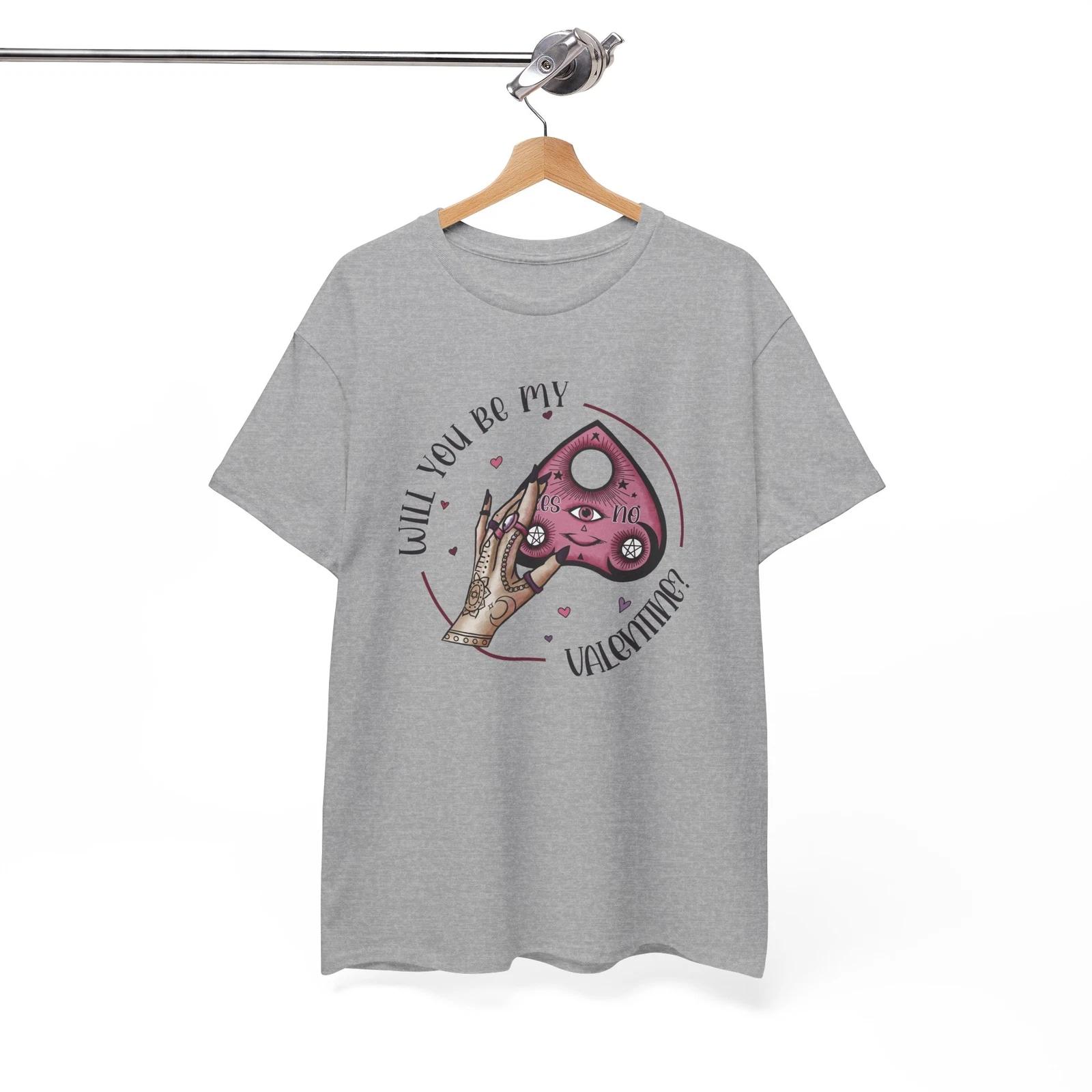 Will be you my Valentine T-Shirt | Enchanting & Witchy Vibes Tee XL