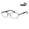 Puma Eyeglass Frames PE0012O 004 Square Metal Glasses for Women and Men