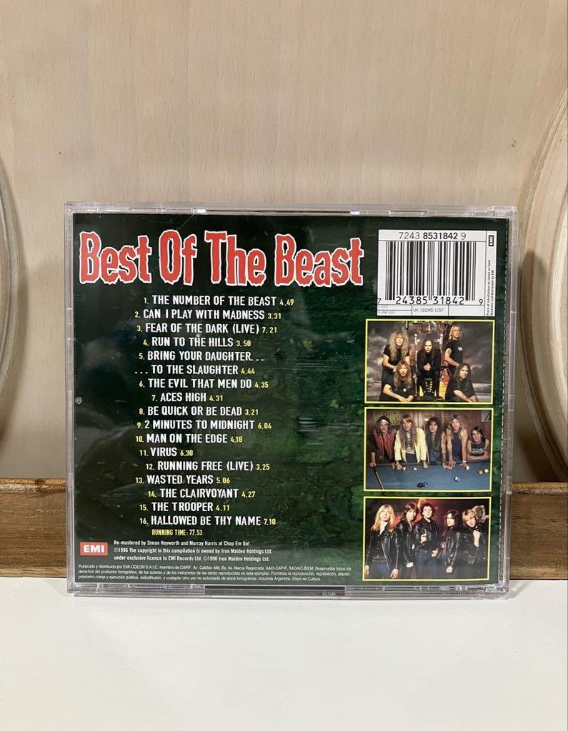 [UŻYWANE] CD Best of the Beast/Iron Maiden Wersja importowana z obi