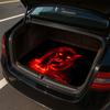 1 Stück Rote Panther Kofferraummatte mit Anti-Rutsch Ladeflächenschutz Wasserdichter Heckstauraumschutz Fußmatte für SUV Limousine