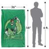 Green Lantern Action Pose Soft Touch Blanket