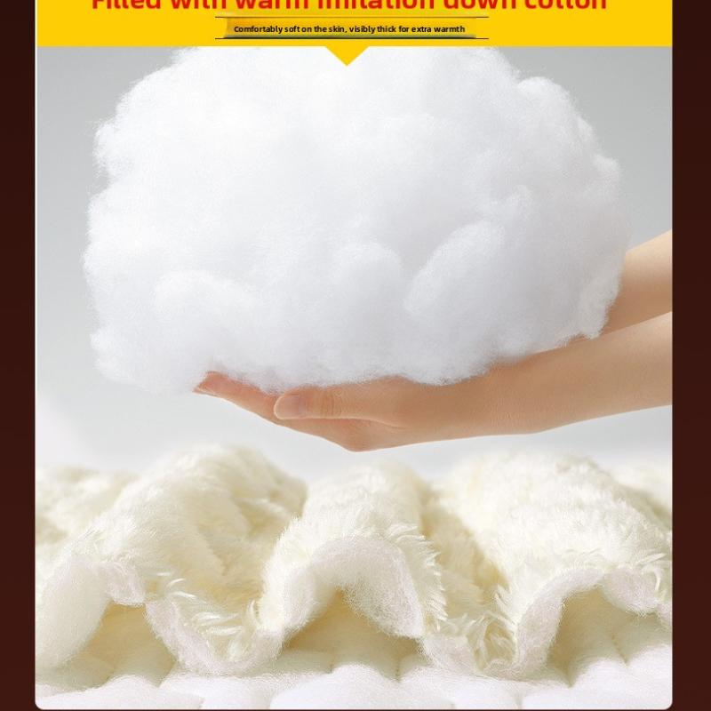 Winter Cotton Pants Men Fleece Lined Plus Size Outdoor Casual Long Pants Warm Lamb Wool Sweatpants Men Casual Sports