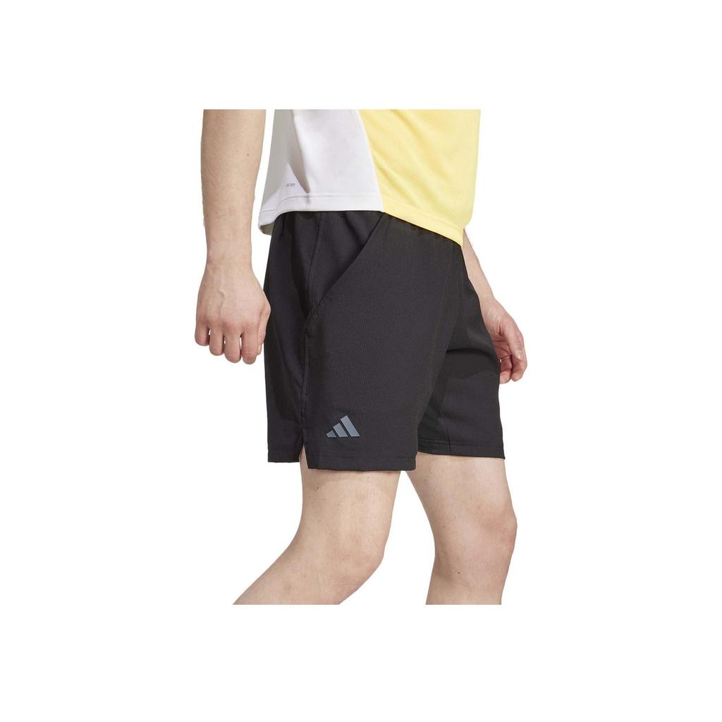 Adidas Logo Print Casual Sports Shorts Men Bottoms Black IW6249