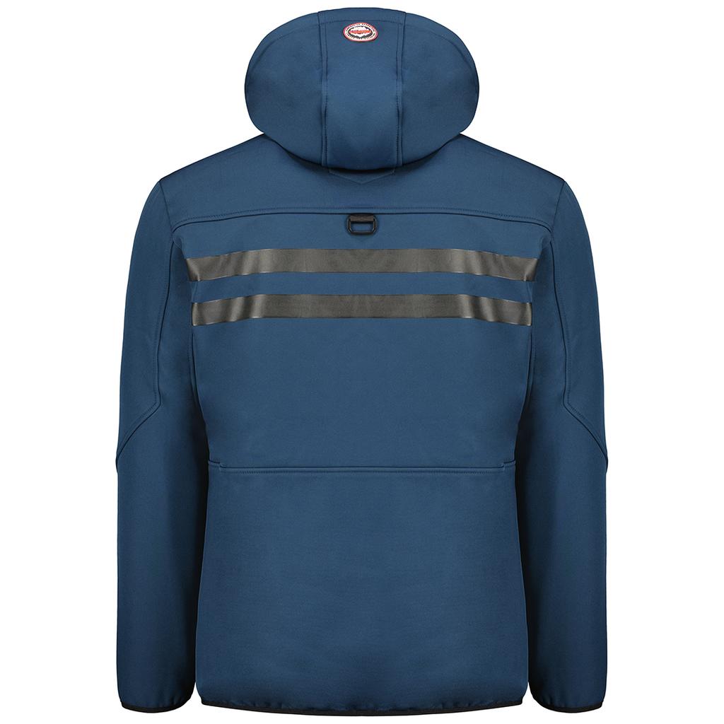 Kurtka softshell męska Geographical Norway Softshell ROYAUTE DB NAVY RED MEN 068 (WY2001H/GN/Navy / Red)