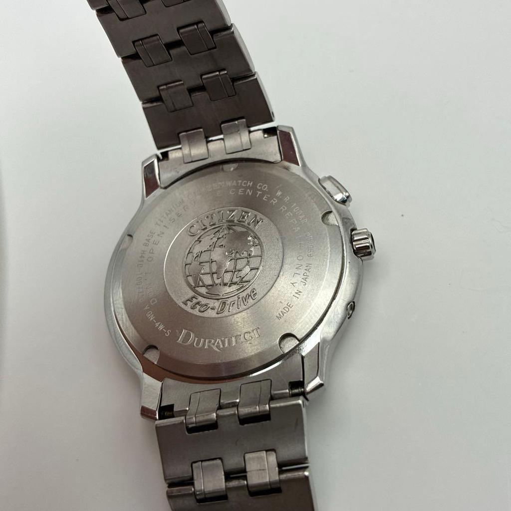 Used Citizen Exceed H410-T007716 Men's Watch Titanium