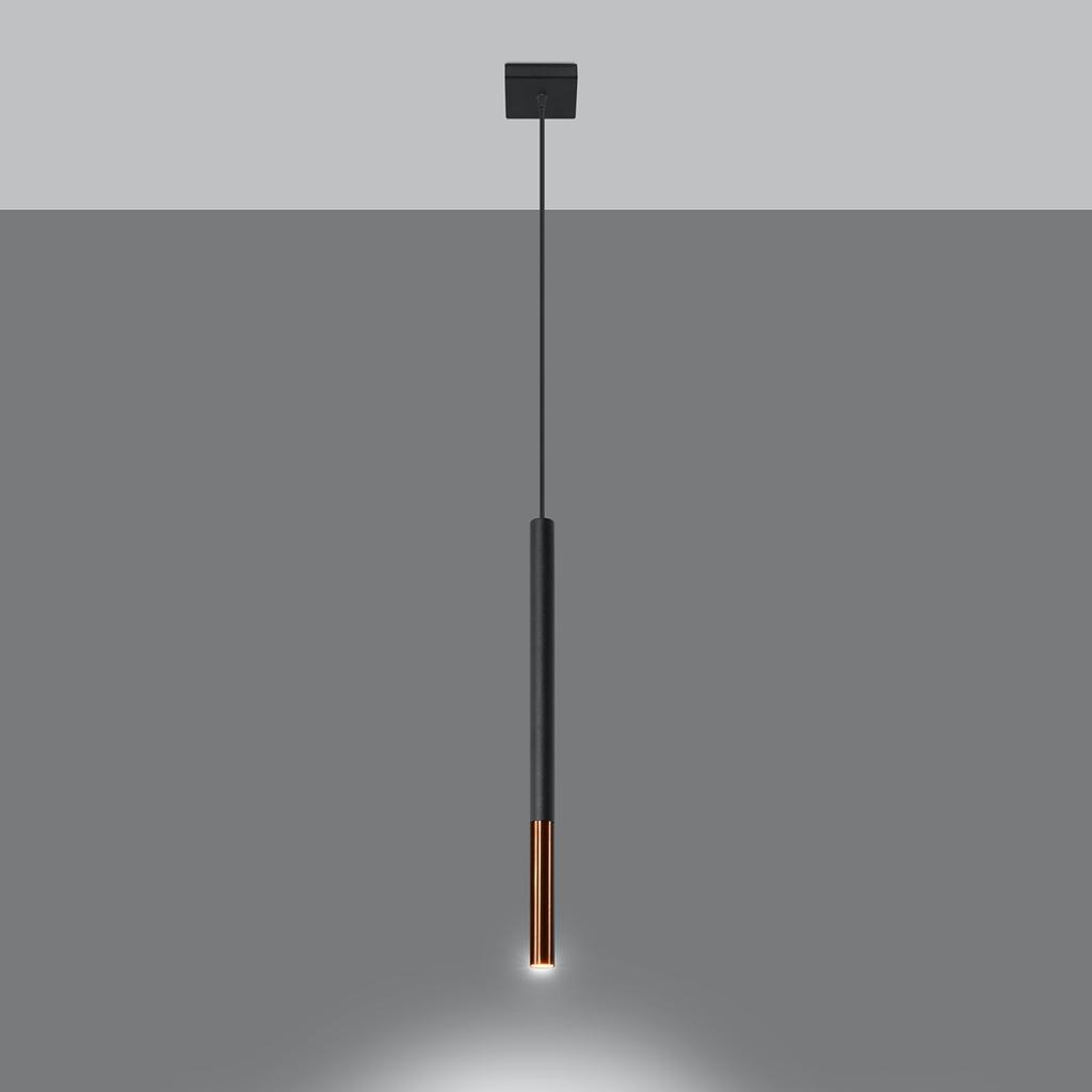 Lampa Wisząca Arenio 1 G9 Czarny  Lumilo 08.828.88