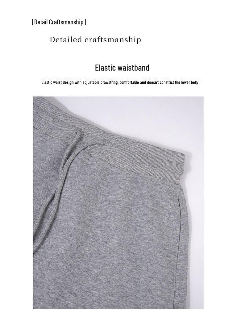 2026 Spring Korean Style Women's Gray Sporty High Waist Skirt - Casual Hip Wrap Sweatshirt Dress