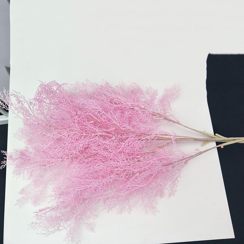

Plastic Floral Botanical Artificial Flowers For Wedding Decoration Home Light Pink