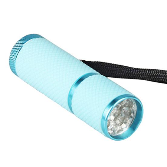 Tragbarer Mini-Nageltrockner mit 9 LEDs, UV-Gel-Nagellack-Härtungslampe, Taschenlampe