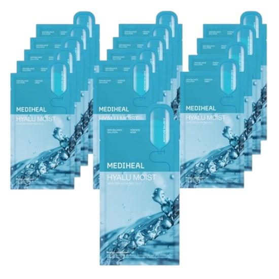 MEDIHEAL Hyaluronate Moisture Essence Mask – 20ml Sheet × 15 PCS