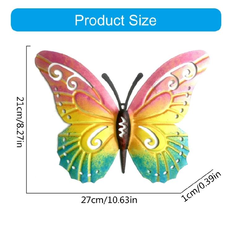 Artistic Butterfly Wall Decors Butterfly Sculpture for New Homeowner or Holiday Occasion Like Weddings Home Decoration