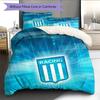 Racing Club  Pattern Bedding Quilt Set  Home Decoration  Gift (1 * duvet cover + 2 * pillowcase  without core)