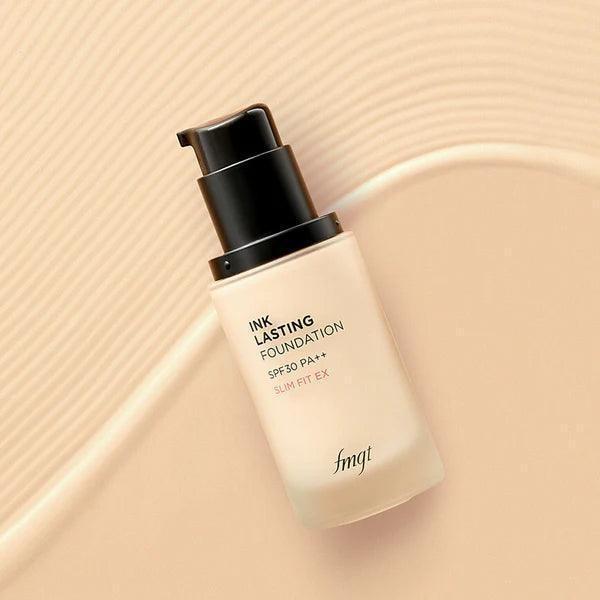 The Face Shop Fmgt Ink Lasting Foundation Slim Fit EX #N201 Apricot Beige SPF 30 PA++ 30ml