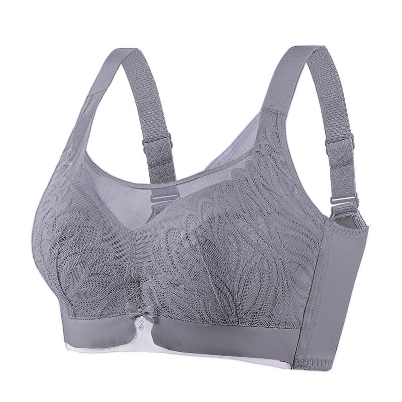 Thin. CM Large Cup Large Size Without Steel Ring, Sub-breast Adjustment Bra Cover Gathered and Anti-light
