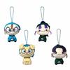 Nintama Rantaro Mochipiko Mascot First Edition Plush Toy Official Merchandise Approx. 10cm (Set of 4)