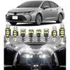 BMT Xms Car Interior LED Light Replacement for Toyota Corolla 2019-2024,6000K Super Bright Interior Light Bulbs Package, 8pcs