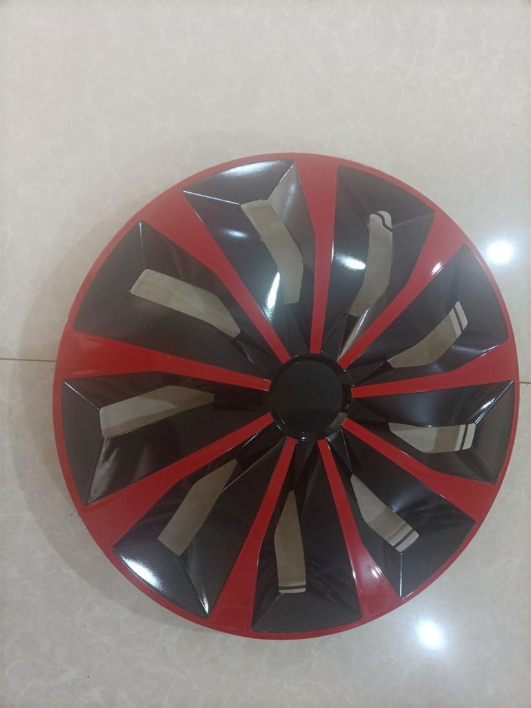 4 Piezas/Set Tapacubos Universales para Rueda de Coche 16" Tapas de Rueda Cubiertas de Rueda Cubierta de Piel para Llanta de Automóvil Accesorios de Decoración para Coche