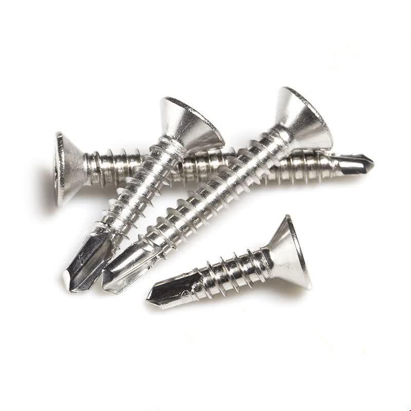Qiqian Stainless Steel Self-Drilling Countersunk Screws 4.2x25mm