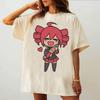 Kasane Teto T Shirt Women Pastel Punk Y2k Digital Women Retro Top Tees Anime Women Pop Culture Pastel Aesthetic Trendy Tops