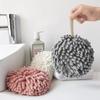 Hand Towel - Chenille Quick-Drying Absorbent Towel for Kitchen & Bathroom, Hangable Design