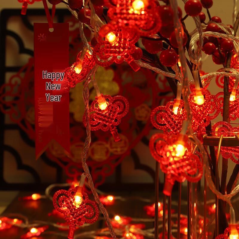 Chinese Knot LED String Lights 3m 20 Lights