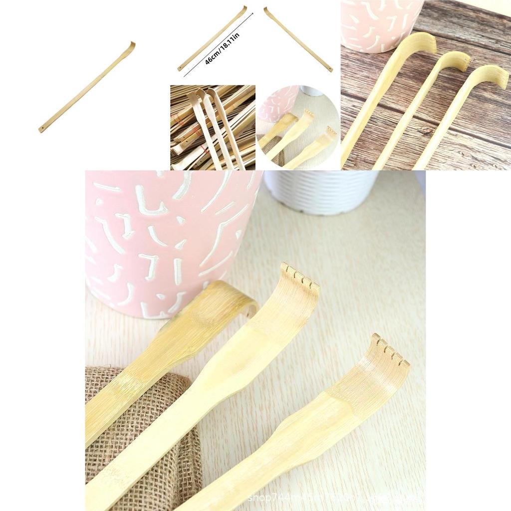 Natural Bamboo Back Scratcher Gentle And Effective Relief For Back Itching