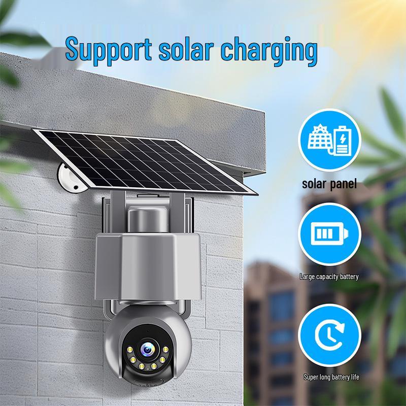 V380Pro AOV 4G Solar Camera: 360° Outdoor Waterproof Mobile Monitor