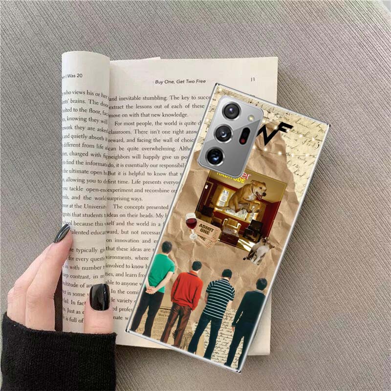 

Чехол для телефона Band W-Weezer для Samsung Galaxy S25 Edge S24 S23 FE S22 S26 Ultra S21 S20 S10 Plus Capa Мягкий Samsung S21 Ultra