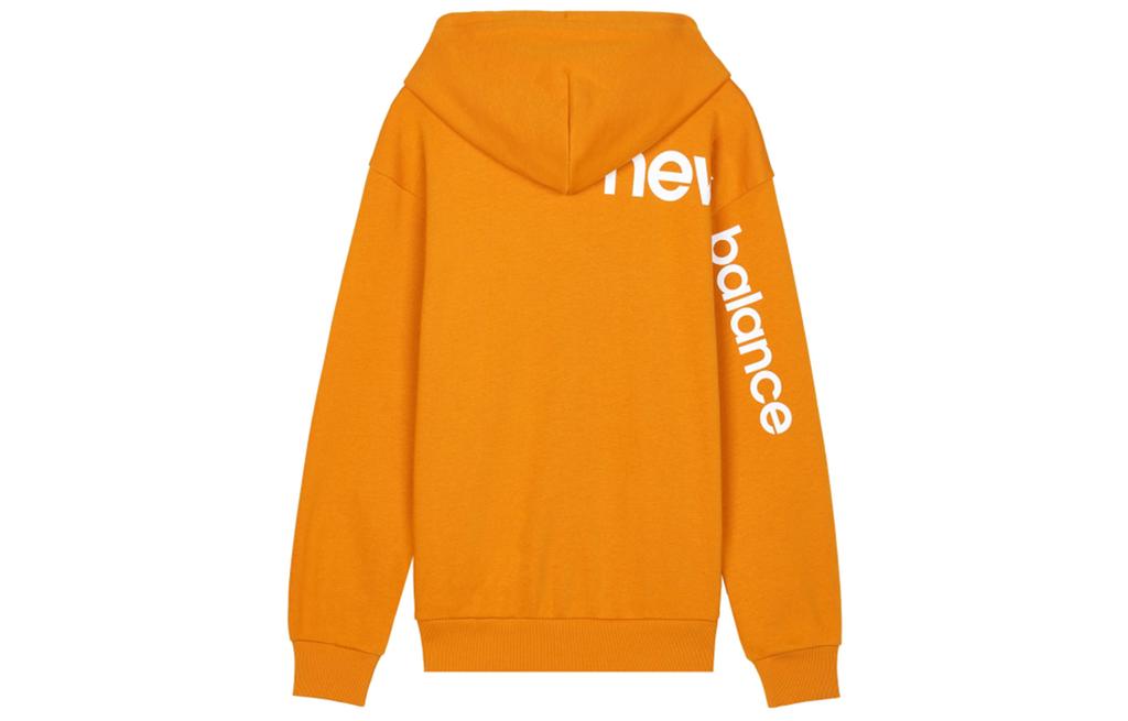 New Balance Sport Style Sweatshirts Men's Orange Hooded Moderate Regular NCA3E021-ORG