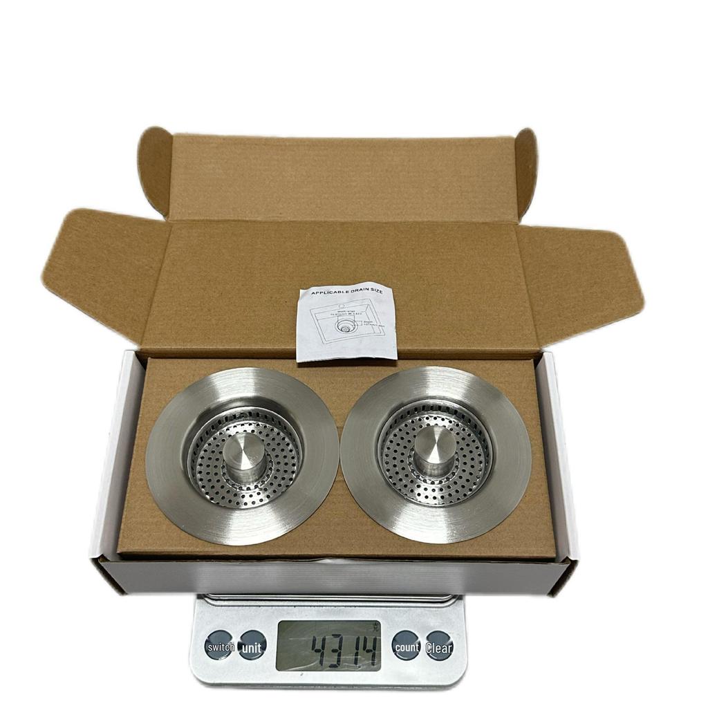 Stainless Steel Pop-up Anti-clog Kitchen Sink Drain Filter & Food Catcher Basket