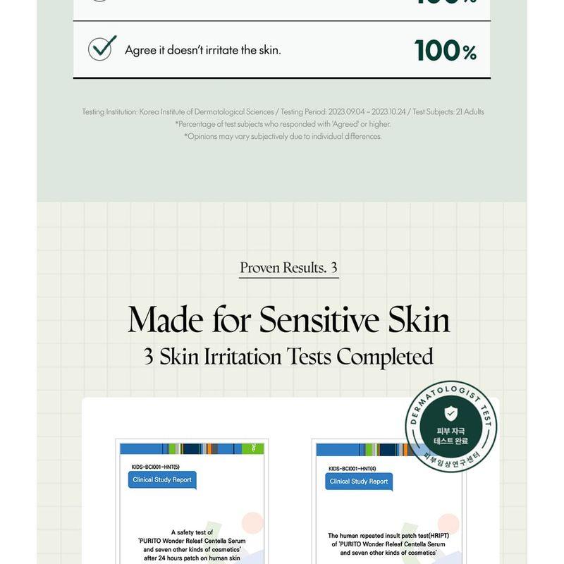 Purito SEOUL - Wonder Releaf Centella Toner Unscented Mini