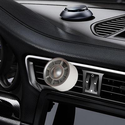 New Car Mini Fan Car Cooling Fan USB Car Air Vent Clip Small Fan With Ambient Lighting 3 Speeds Adjustable Electric Powerful Fan