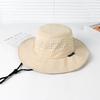 Sun hat ultra-thin breathable outdoor tooling quick-drying bucket hat men's and women's mountaineering hat big brim sun protection spring and summer
