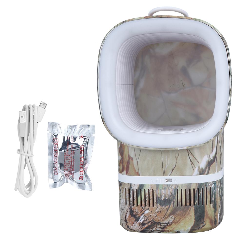 Photocatalysis Mosquito Killer Light USB Rechargeable Mosquito Repellent for Home Hotel Use