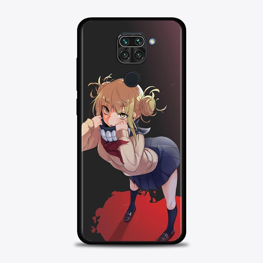 

Чехол для Xiaomi Redmi Note 11 10 9 8 7 Pro Max 9T 8T 9S, чехол для Redmi 10 9 8 9C 9A 8A 7A My Hero Academia Girl TOGA Himiko Redmi 7A